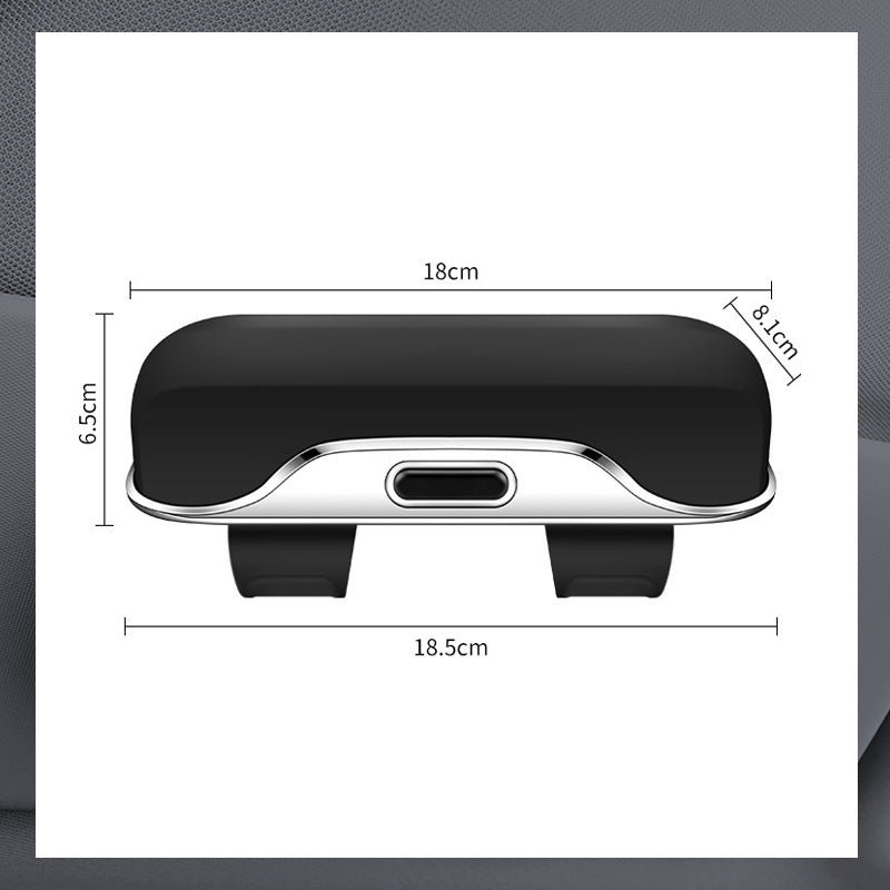 Multifunksjonelt solbrilleetui til bilen